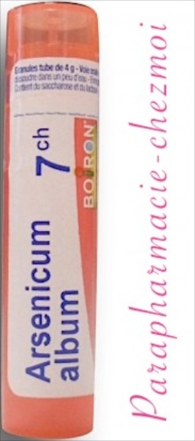 ARSENICUM ALBUM GRANULES 7CH