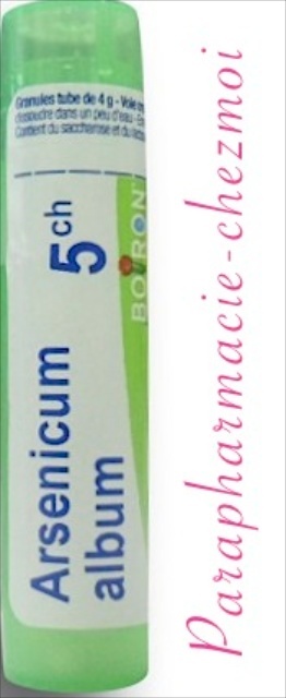 ARSENICUM ALBUM GRANULES 5CH