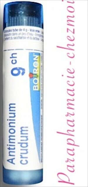 ANTIMONIUM CRUDUM GRANULES 9CH