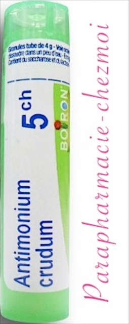 ANTIMONIUM CRUDUM GRANULES 5CH