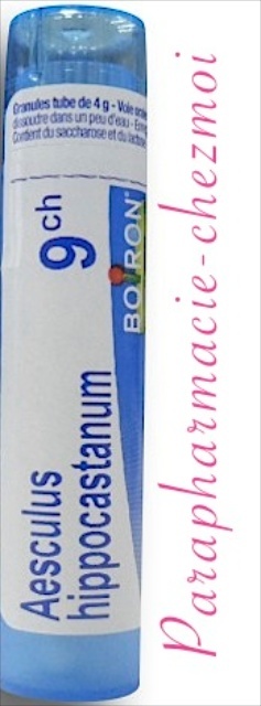 AESCULUS HIPPOCASTANUM GRANULES 9CH