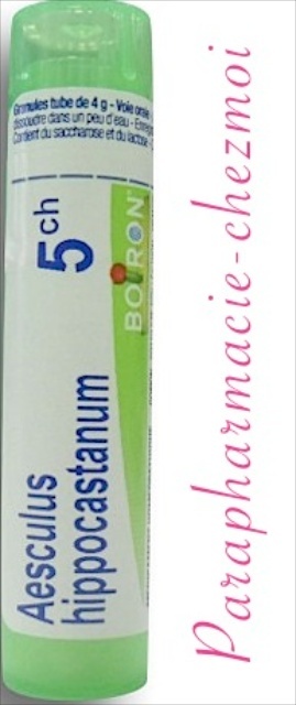 AESCULUS HIPPOCASTANUM GRANULES 5CH