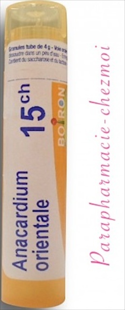 ANACARDIUM ORIENTALE GRANULES 15CH