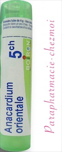 ANACARDIUM ORIENTALE GRANULES 5CH