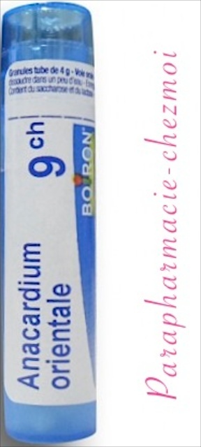 ANACARDIUM ORIENTALE GRANULES 9CH