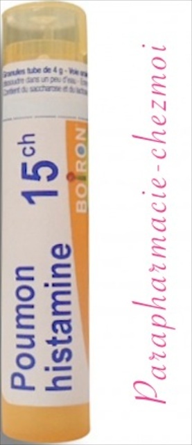 POUMON HISTAMINE GRANULES 15CH