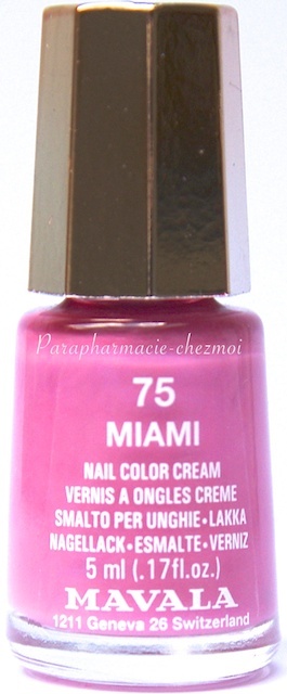 MAVALA VERNIS À ONGLES CRÈME MIAMI N°75