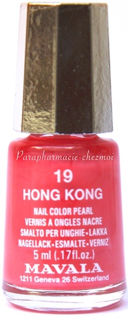 MAVALA VERNIS À ONGLES NACRÉ HONG KONG N°19