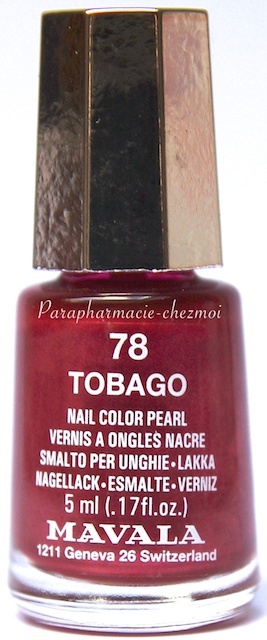 MAVALA VERNIS À ONGLES NACRÉ TOBAGO N°78
