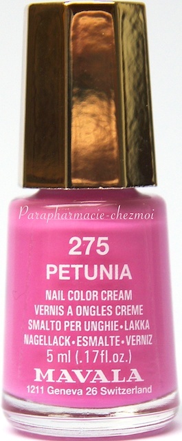 MAVALA VERNIS À ONGLES CRÈME PETUNIA N°275