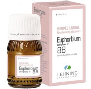 LEHNING N°88 EUPHORBIUM COMPLEXE AFFECTIONS CUTANÉES VÉSICULAIRES