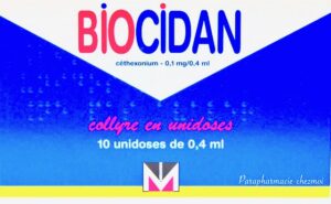 BIOCIDAN 0,1 MG / 0,4 ML COLLYRE
