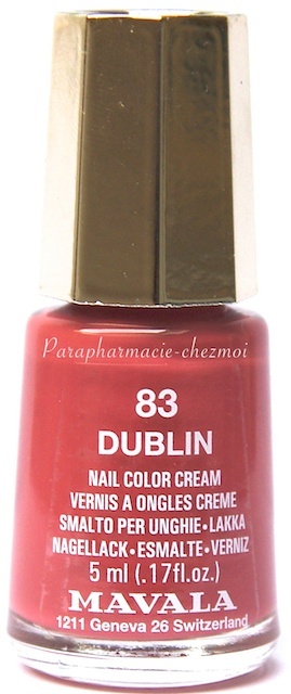 MAVALA VERNIS À ONGLES CRÈME DUBLIN N°83