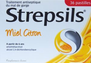 STREPSILS MIEL CITRON