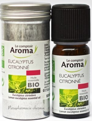 LE COMPTOIR AROMA EUCALYPTUS CITRONNÉ HUILE ESSENTIELLE BIO