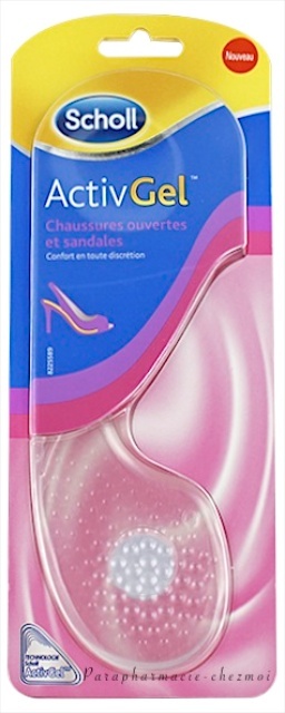 SCHOLL SEMELLES ACTIVGEL CHAUSSURES OUVERTES