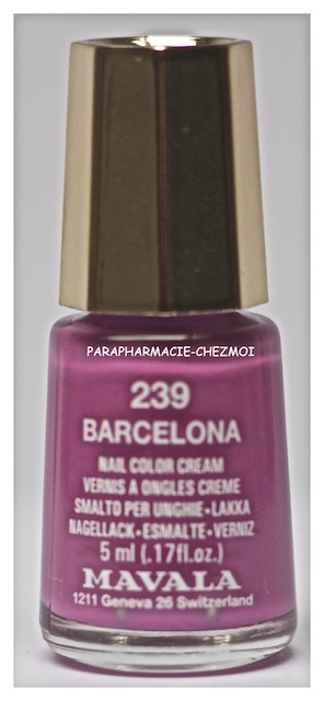 MAVALA VERNIS À ONGLES CRÈME BARCELONA N°239