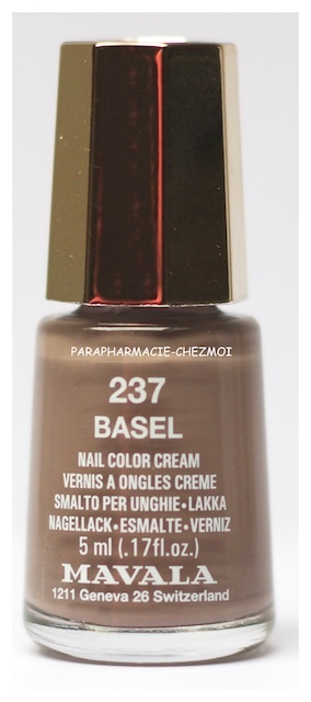 MAVALA VERNIS À ONGLES CRÈME BASEL N°237