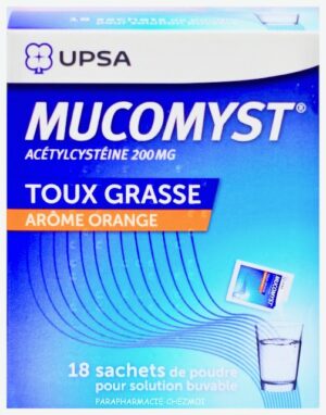 MUCOMYST SACHETS GOÛT ORANGE