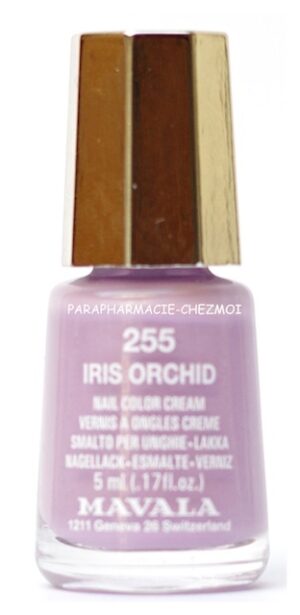 MAVALA VERNIS À ONGLES CRÈME IRIS ORCHID N°255