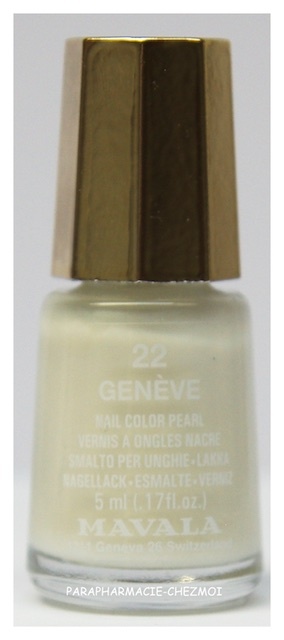 MAVALA VERNIS À ONGLES NACRÉ GENÈVE N°22