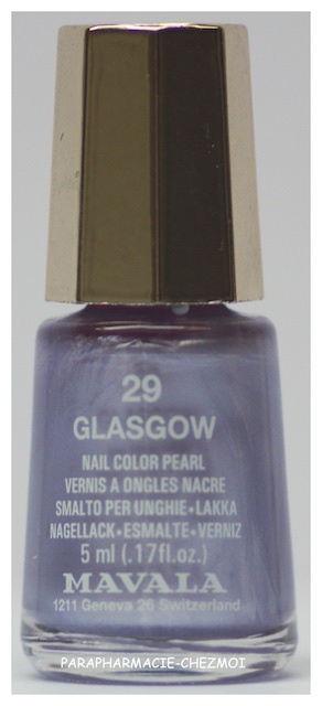 MAVALA VERNIS À ONGLES NACRÉ GLASGOW N°29
