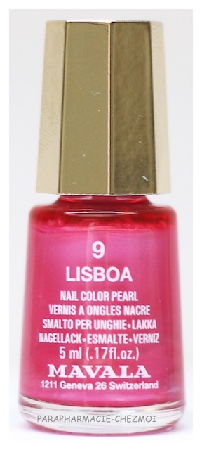 MAVALA VERNIS À ONGLES NACRÉ LISBOA N°9
