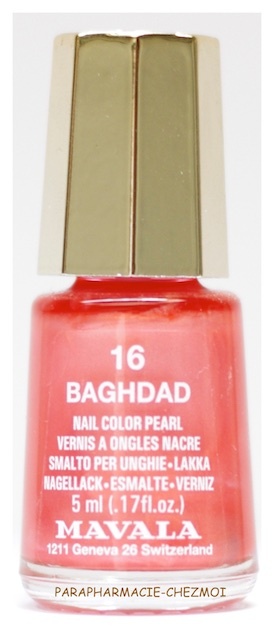MAVALA VERNIS À ONGLES NACRÉ BAGHDAD N°16