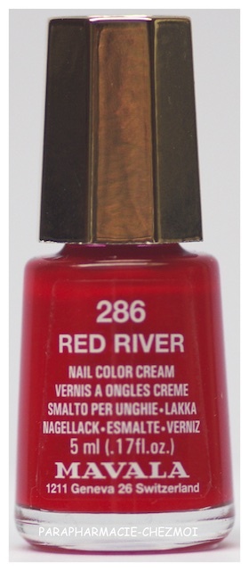 MAVALA VERNIS À ONGLES CRÈME RED RIVER N°286