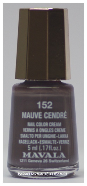 MAVALA VERNIS À ONGLES CRÈME MAUVE CENDRÉ N°152