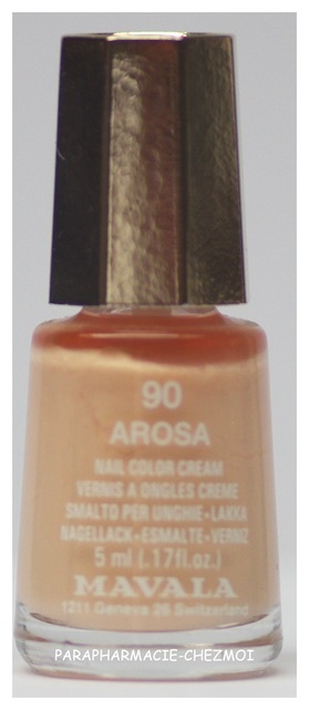 MAVALA VERNIS À ONGLES CRÈME AROSA N°90