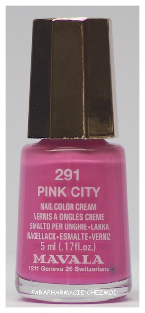 MAVALA VERNIS À ONGLES CRÈME PINK CITY N°291