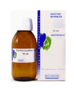 BOIRON GOUTTES BUVABLES ZINCUM VALERIANICUM 15CH