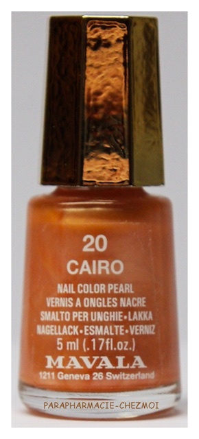 MAVALA VERNIS À ONGLES NACRÉ CAIRO N°20