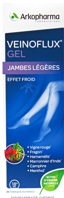 ARKOPHARMA VEINOFLUX GEL JAMBES LÉGÈRES ET EFFET FROID