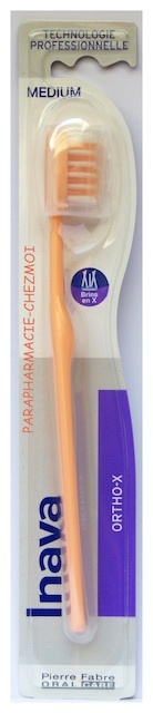 INAVA BROSSE A DENTS ORTHO-X MÉDIUM