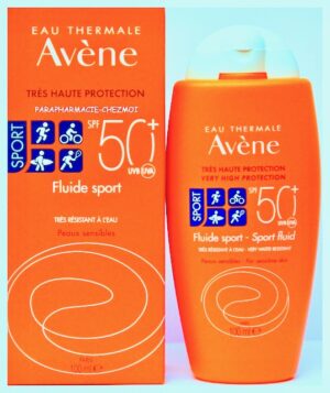 AVENE SOLAIRE FLUIDE SPORT SPF 50 + TRÈS HAUTE PROTECTION