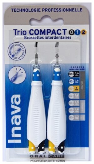 INAVA TRIO 0-1-2 COMPACT BROSSETTES INTER-DENTAIRES