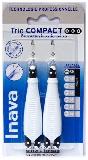 INAVA TRIO 0-0-0 COMPACT BROSSETTES INTER-DENTAIRES