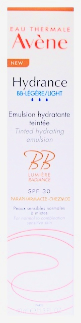AVENE HYDRANCE BB LÉGÈRE ÉMULSION HYDRATANTE TEINTÉE SPF30
