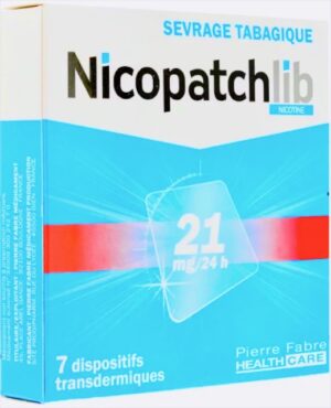NICOPATCHLIB 7 PATCHS TRANSDERMIQUES 21MG/24H