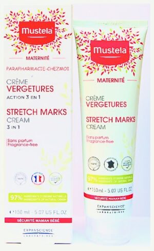 MUSTELA MATERNITÉ CRÈME VERGETURES ACTIONS 3 EN 1 SANS PARFUM