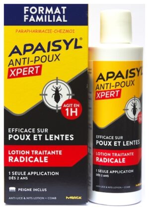 APAISYL XPERT ANTI-POUX ET LENTES 100% RADICAL