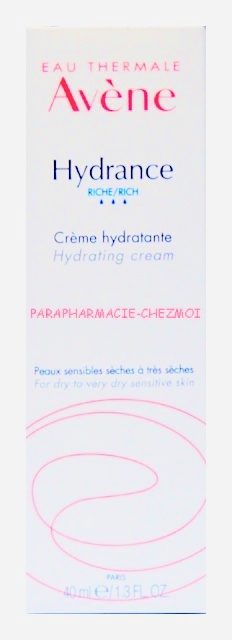 AVENE HYDRANCE RICHE CRÈME HYDRATANTE