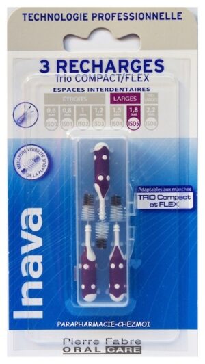 INAVA RECHARGE VIOLET POUR TRIO COMPACT