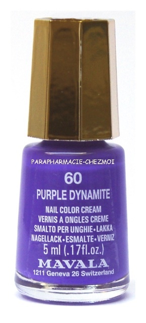 MAVALA VERNIS À ONGLES PURPLE DYNAMITE N°60