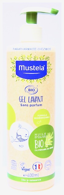 MUSTELA GEL LAVANT CORPS ET CHEVEUX CERTIFIÉE BIO ET VEGAN
