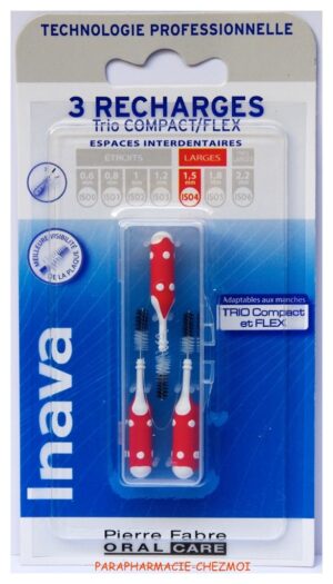 INAVA RECHARGE ROUGE POUR TRIO COMPACT