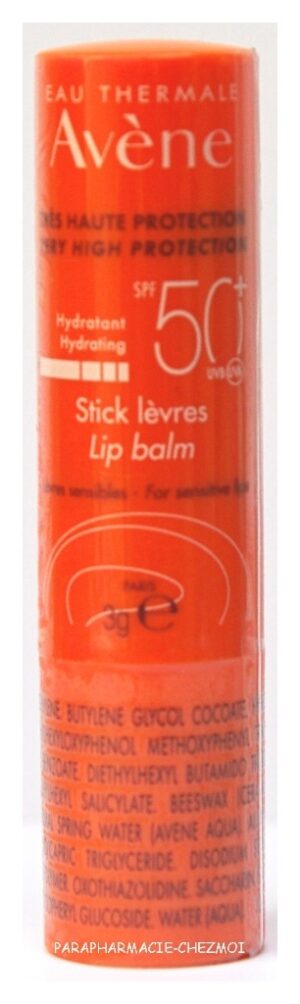 AVENE STICK À LÈVRES SOLAIRE SPF 50+ TRÈS HAUTE PROTECTION