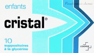CRISTAL SUPPOSITOIRES À LA GLYCÉRINE ENFANTS
